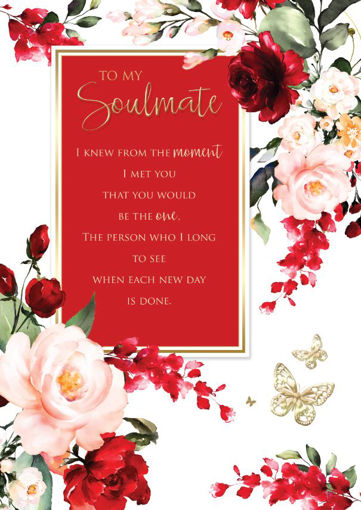 Picture of TO MY SOULMATE CARD